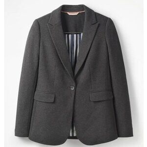 Boden Grey Jersey Longerline Blazer US 8R